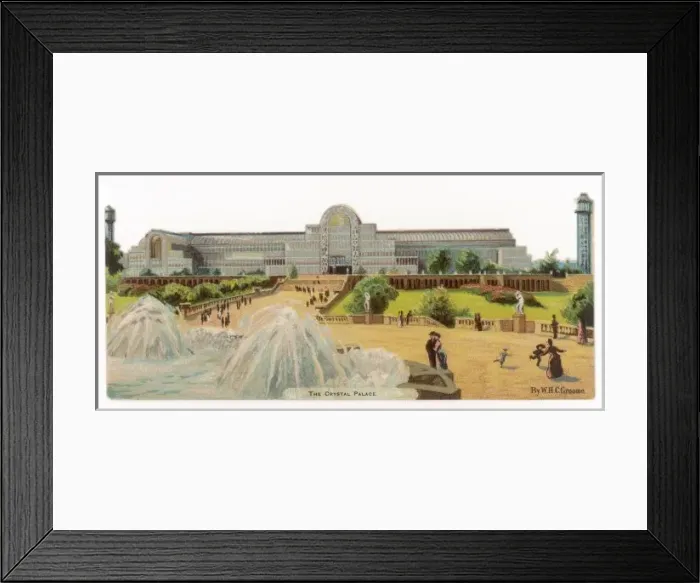 Framed Print : Crystal Palace Scrap Framed Print : Crystal Palace Scrap