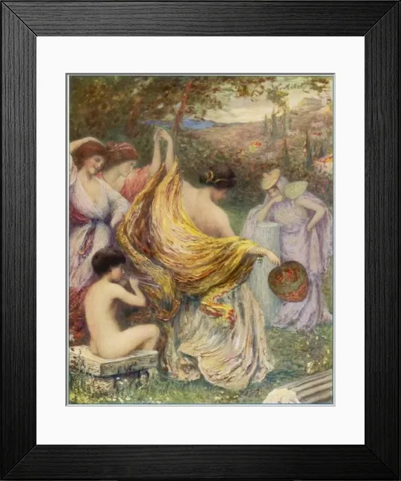 Framed Print : Dance - Ancient Greece Framed Print : Dance - Ancient Greece