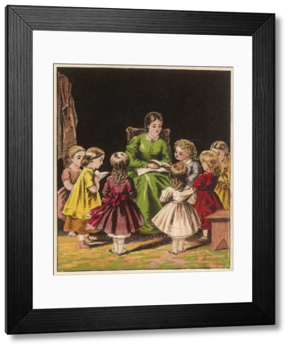 Framed Print : First Day at School 3 Framed Print : First Day at School 3