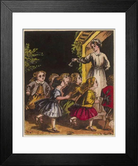 Framed Print : First Day at School 8 Framed Print : First Day at School 8