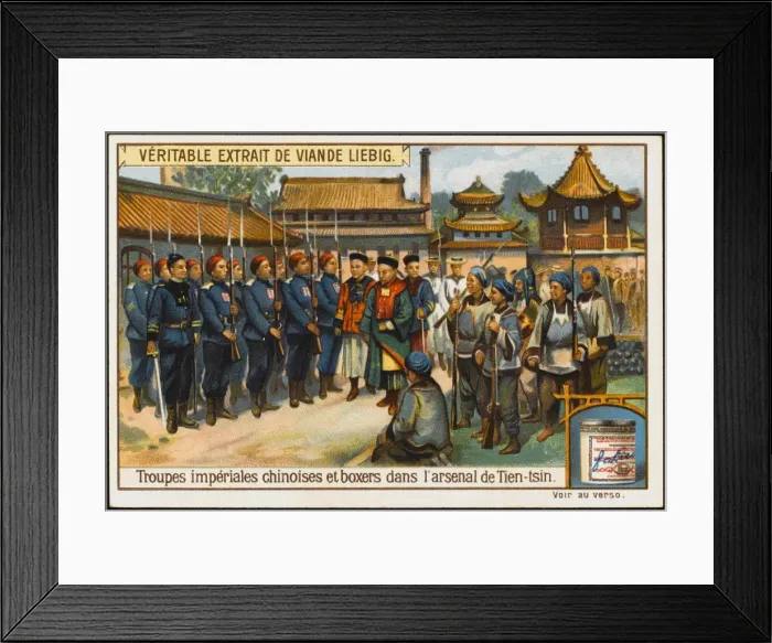 Framed Print : Boxers and Imperial Men Framed Print : Boxers and Imperial Men