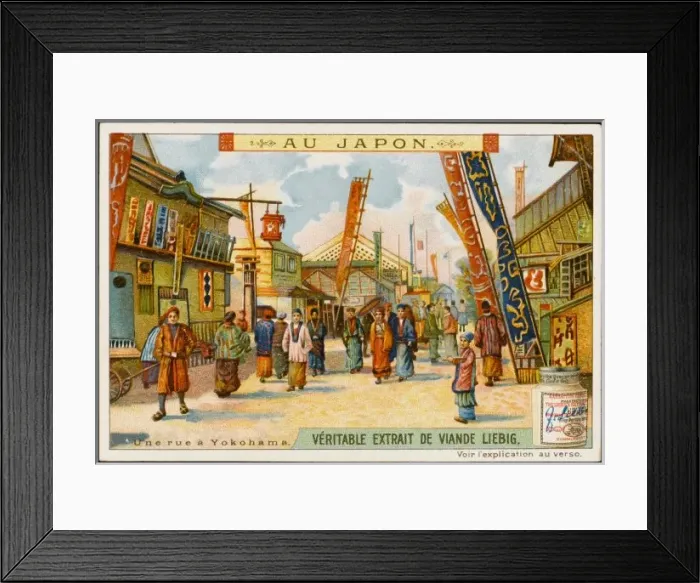 Framed Print : Yokohama Street Scene Framed Print : Yokohama Street Scene