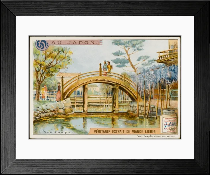 Framed Print : Japanese Bridge Framed Print : Japanese Bridge