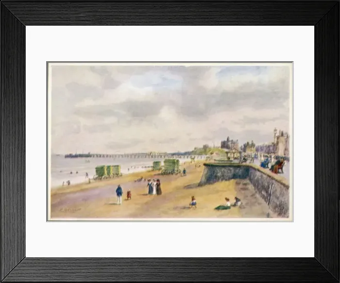 Framed Print : Lowestoft Beach Framed Print : Lowestoft Beach