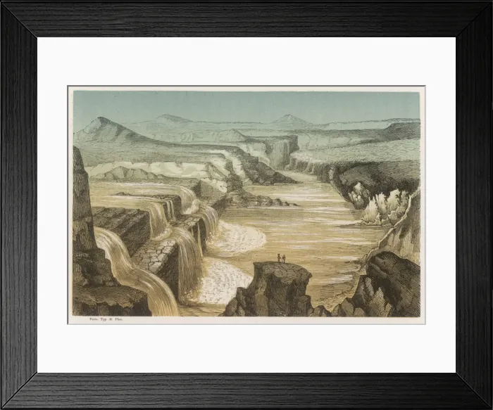 Framed Print : Colorado River Falls Framed Print : Colorado River Falls