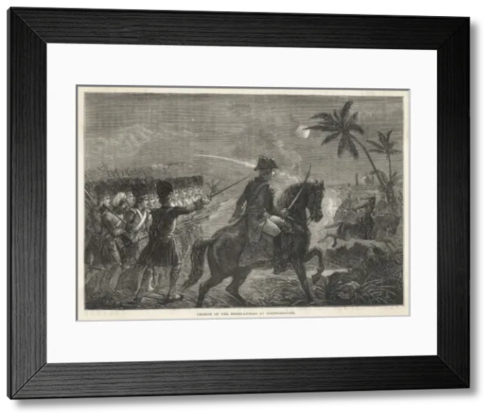 Framed Print : Seringapatam 1791 Framed Print : Seringapatam 1791