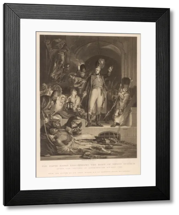Framed Print : Death of Tippoo Sahib Framed Print : Death of Tippoo Sahib