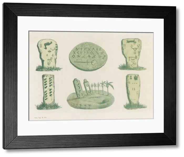 Framed Print : Nat. American Writing Framed Print : Nat. American Writing