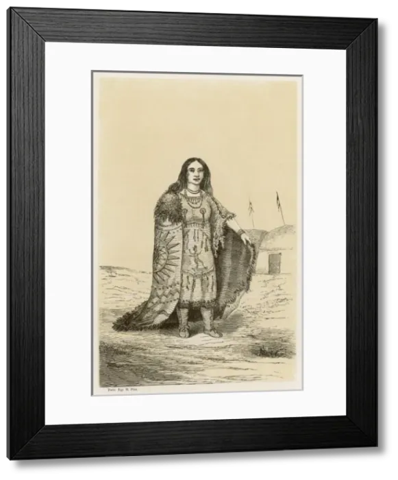 Framed Print : Nat American Woman Framed Print : Nat American Woman