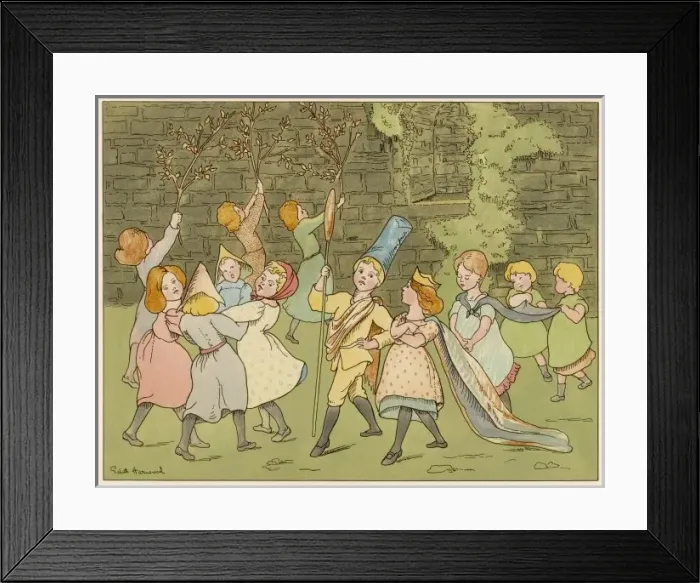 Framed Print : Games; a Pail of Water Framed Print : Games; a Pail of Water