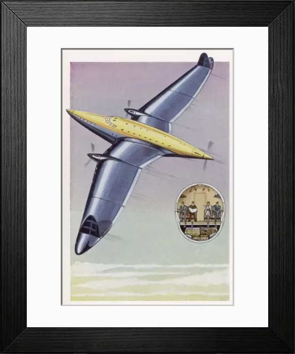 Framed Print : Future Air Liner Framed Print : Future Air Liner