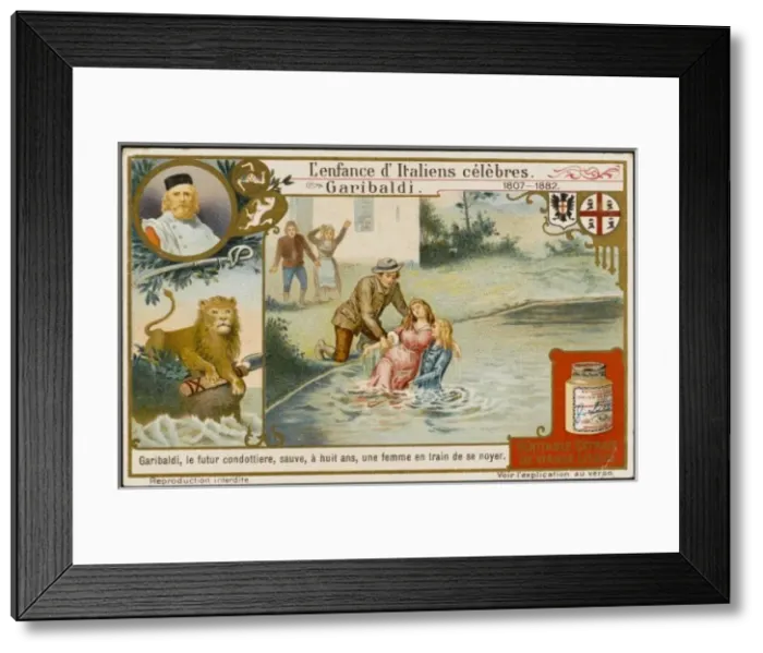 Framed Print : Garibaldi Saves Woman Framed Print : Garibaldi Saves Woman