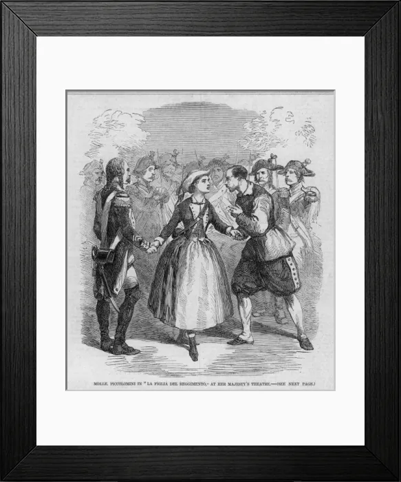 Framed Print : Piccolomini in LA Figlia Framed Print : Piccolomini in LA Figlia