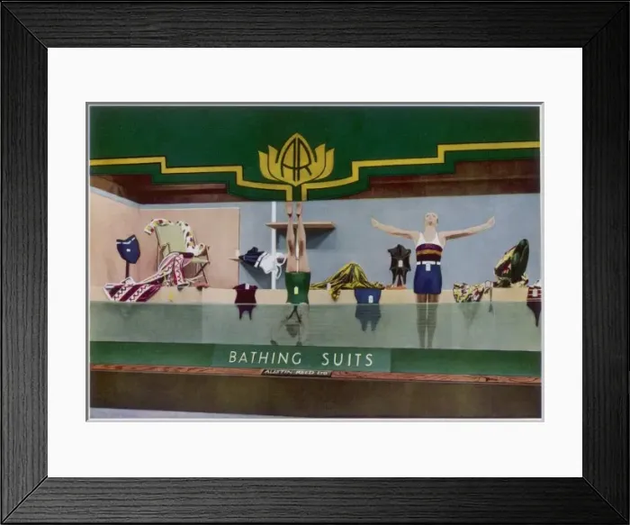 Framed Print : Austin Reed Swimwear Framed Print : Austin Reed Swimwear