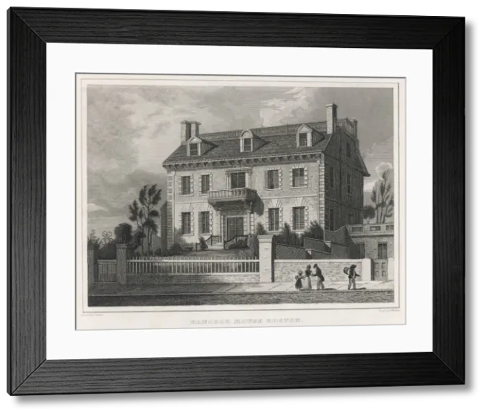 Framed Print : Hancock Hse, Boston Framed Print : Hancock Hse, Boston