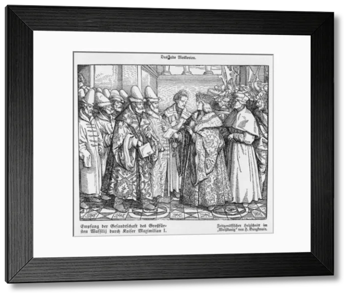 Framed Print : Maximilian and Russians Framed Print : Maximilian and Russians
