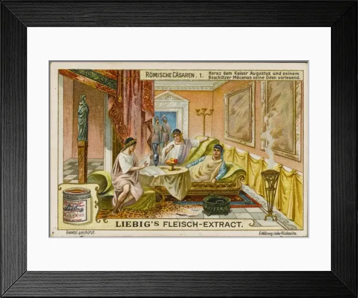 Framed Print : Augustus and Horace Framed Print : Augustus and Horace