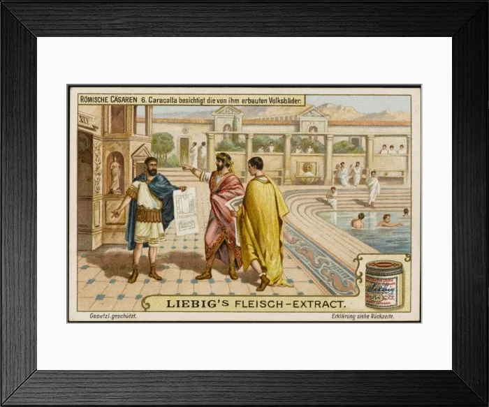 Framed Print : Caracallas Baths Framed Print : Caracallas Baths
