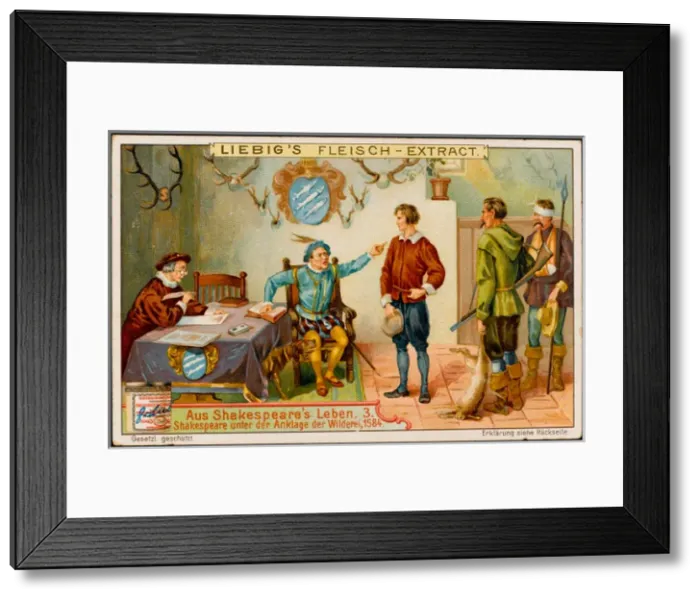 Framed Print : Shakespeare a Poacher Framed Print : Shakespeare a Poacher