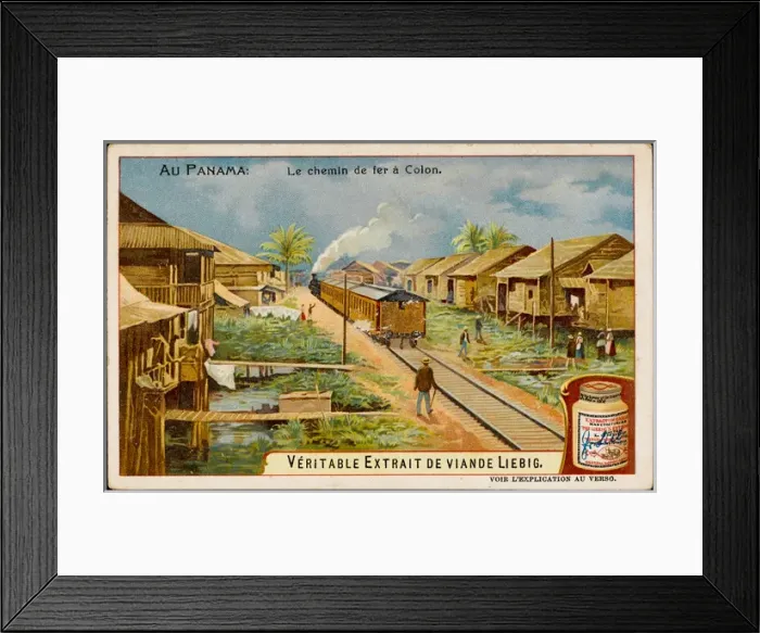 Framed Print : Panama - Colon Railway Framed Print : Panama - Colon Railway