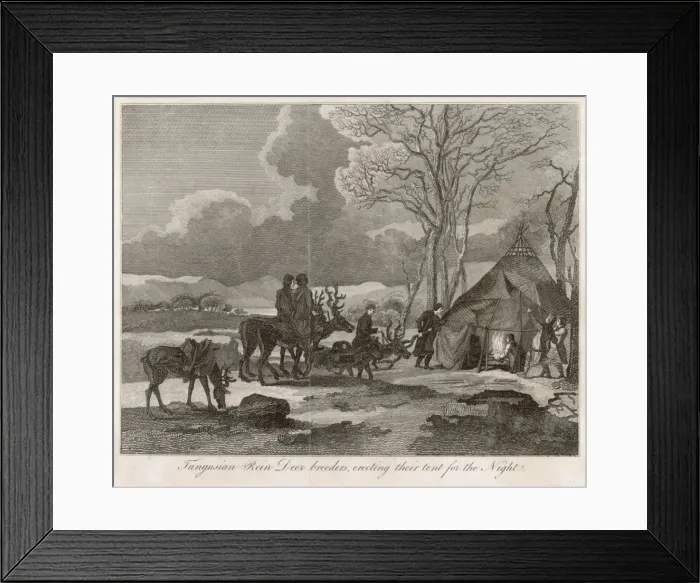 Framed Print : Reindeer Breeders Framed Print : Reindeer Breeders