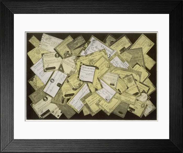 Framed Print : French Assignats Framed Print : French Assignats