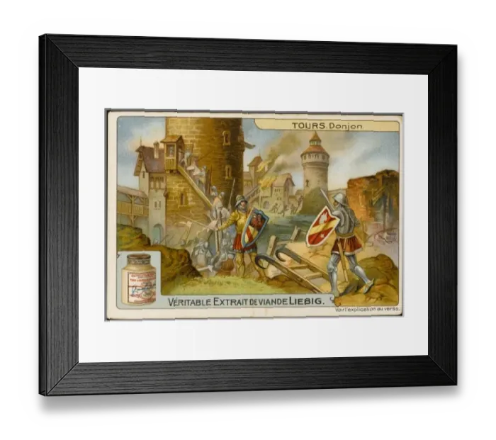 Framed Print : Medieval Donjon Framed Print : Medieval Donjon