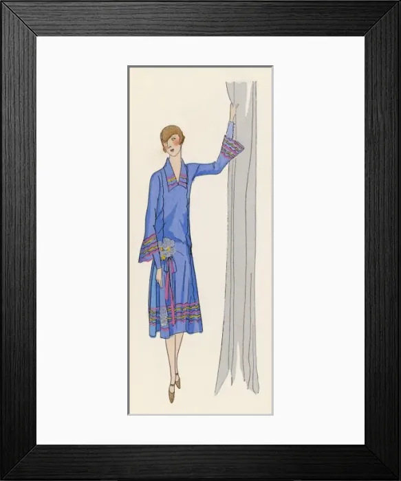 Framed Print : Afternoon Dress 1926 Framed Print : Afternoon Dress 1926