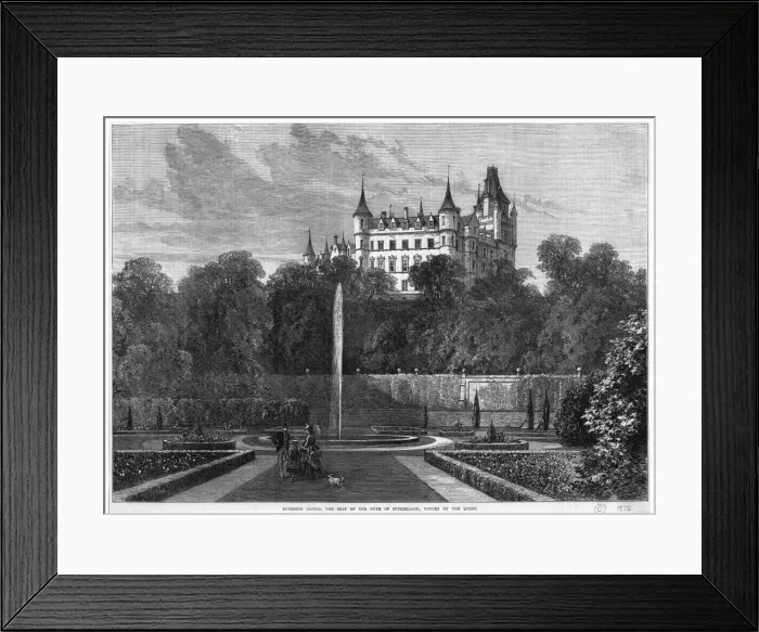 Framed Print : Dunrobin Castle Framed Print : Dunrobin Castle