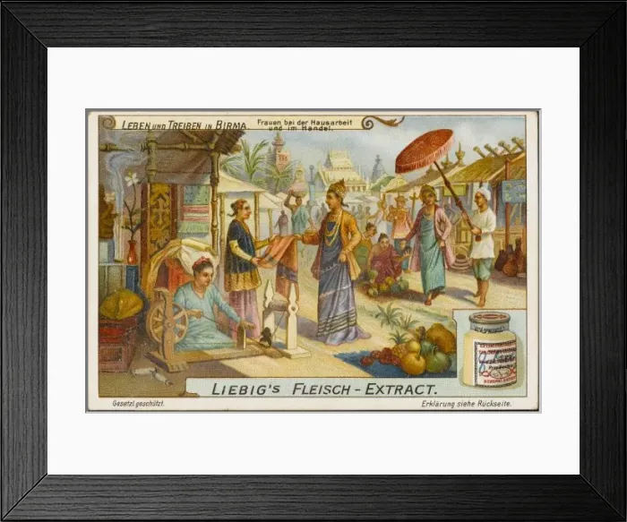 Framed Print : Burmese Housewives Framed Print : Burmese Housewives