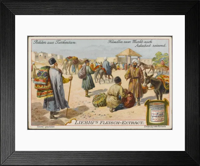 Framed Print : Market Uzbekistan