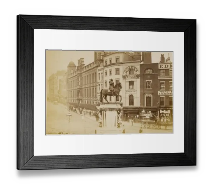 Framed Print : Charing Cross 1877 Framed Print : Charing Cross 1877