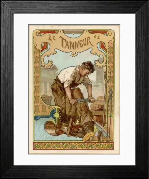 Framed Print : Leatherworker Framed Print : Leatherworker