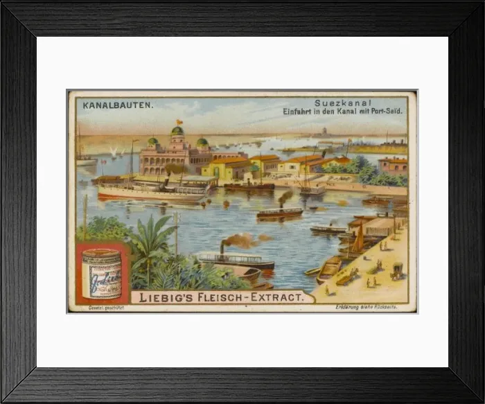 Framed Print : Suez Canal - Port Said Framed Print : Suez Canal - Port Said