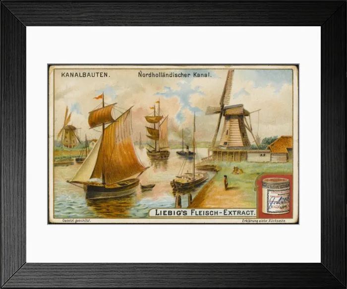 Framed Print : North Holland Canal Framed Print : North Holland Canal