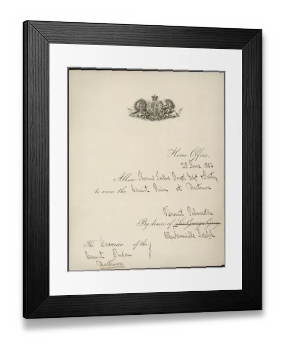 Framed Print : Dartmoor Permit Framed Print : Dartmoor Permit