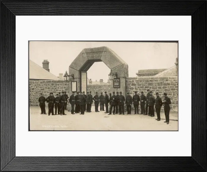 Framed Print : Dartmoor Warders 1910 Framed Print : Dartmoor Warders 1910