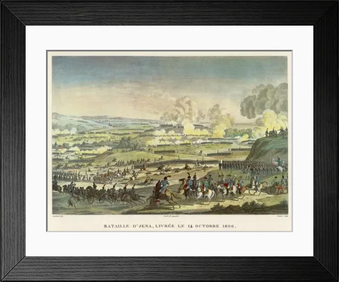 Framed Print : Battle of Jena Framed Print : Battle of Jena