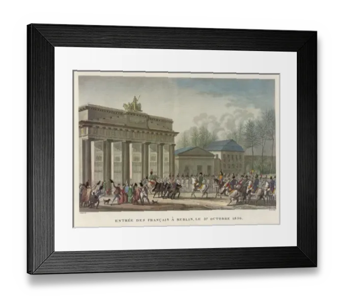 Framed Print : French Eter Berlin Framed Print : French Eter Berlin