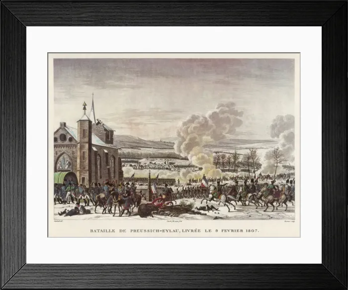 Framed Print : Battle of Eylau Framed Print : Battle of Eylau