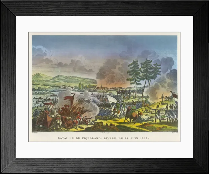 Framed Print : Battle of Friedland Framed Print : Battle of Friedland
