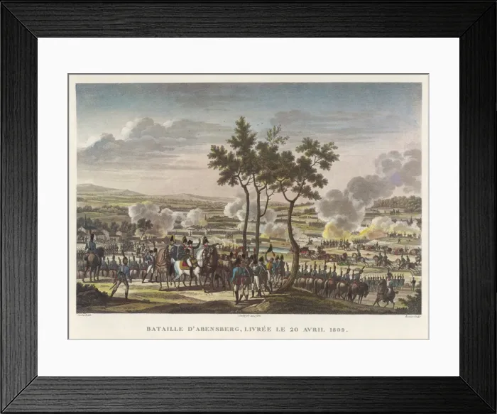 Framed Print : Battle of Abensberg Framed Print : Battle of Abensberg