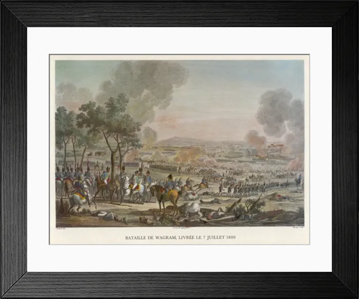 Framed Print : Battle of Wagram