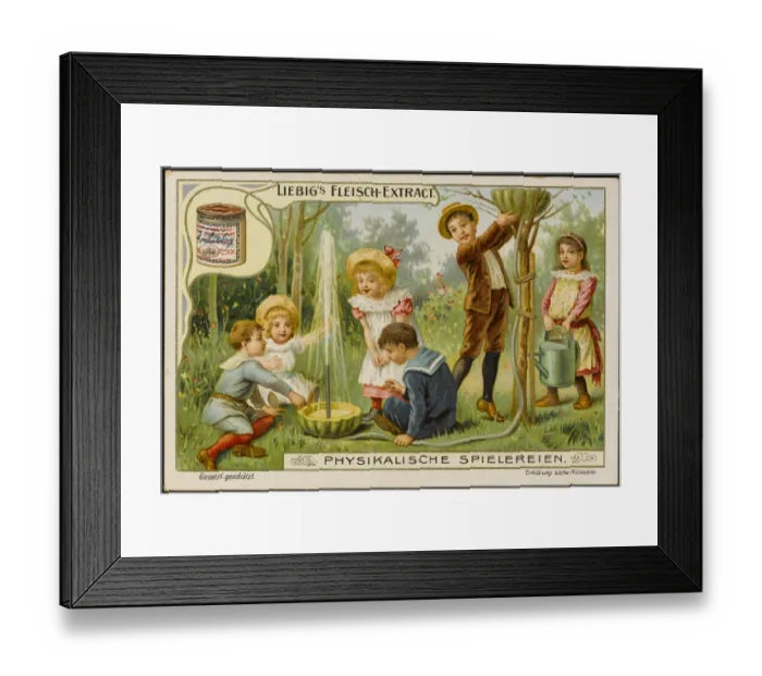 Framed Print : Liebig Games - 1 Framed Print : Liebig Games - 1