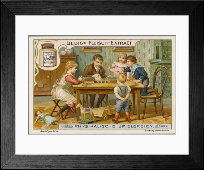 Framed Print : Liebig Games - 4 Framed Print : Liebig Games - 4