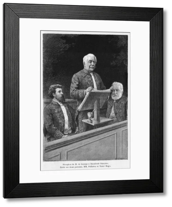 Framed Print : Lesseps Academician Framed Print : Lesseps Academician