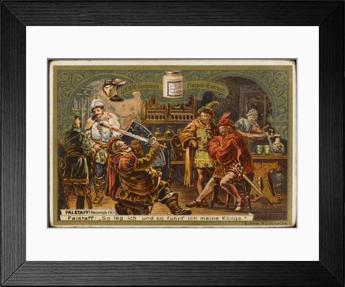 Framed Print : Falstaff Boasts Framed Print : Falstaff Boasts