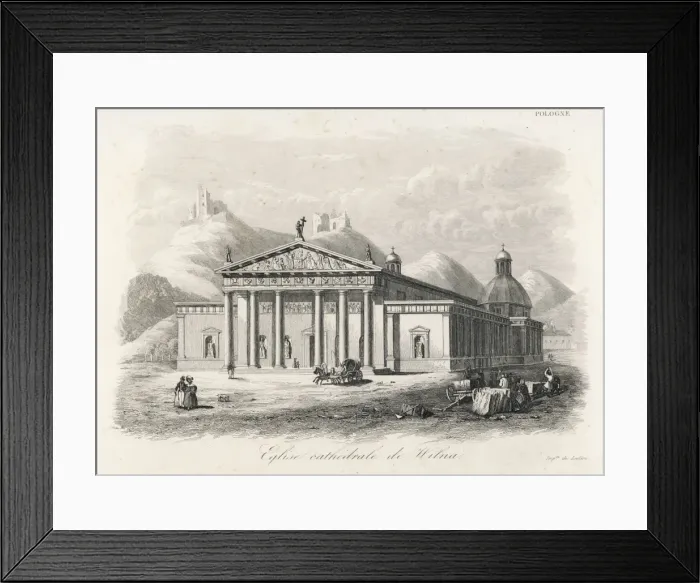 Framed Print : Vilna Cathedral Framed Print : Vilna Cathedral