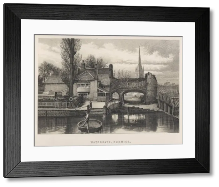 Framed Print : Ferry at Norwich Framed Print : Ferry at Norwich