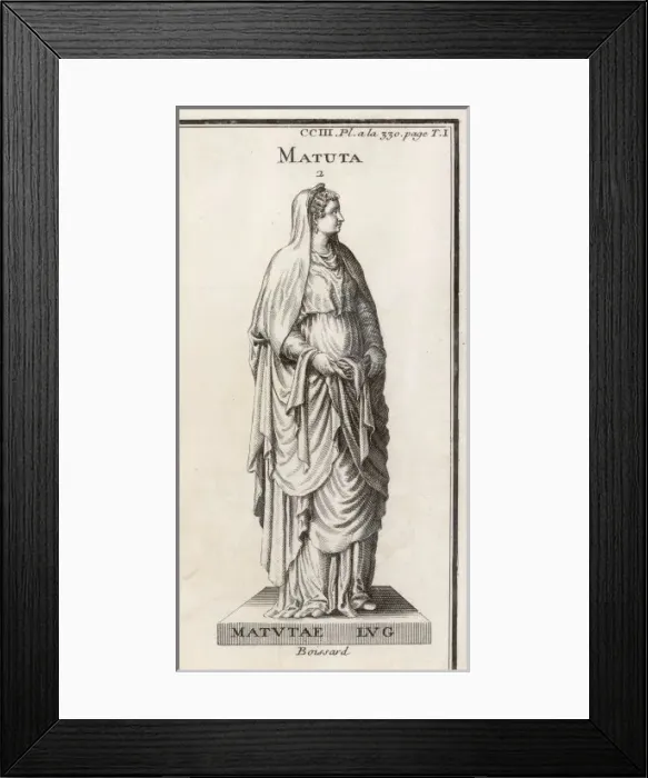 Framed Print : Matuta, Goddess Framed Print : Matuta, Goddess